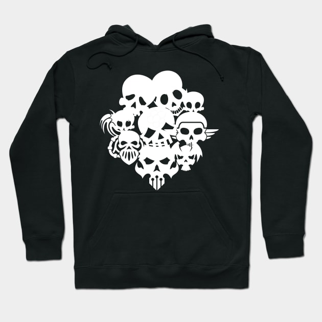 Pile o Skulls Hoodie by ArtisticEnvironments